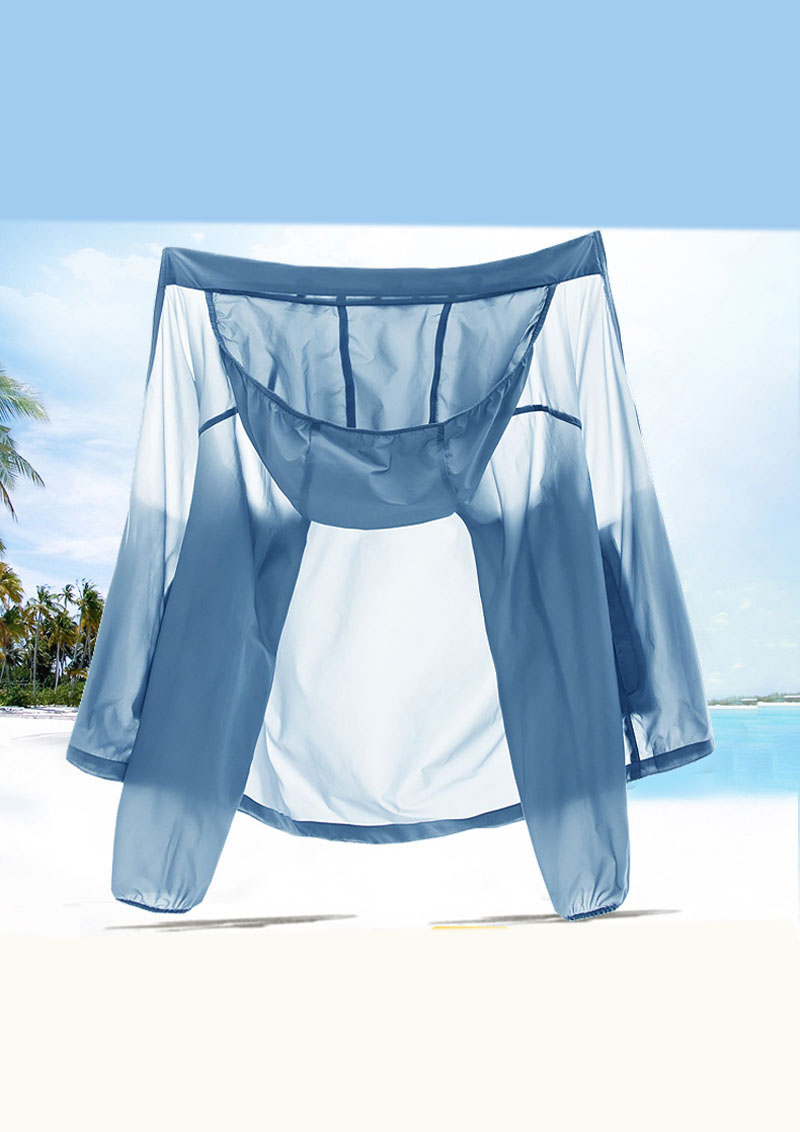 Outdoor Sports Sun Protection Coat Summer Fashion Ultra-thin Breathable Skin Coat