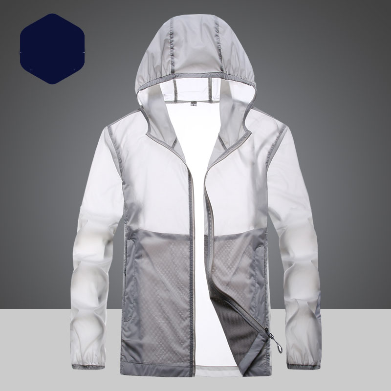 Outdoor Sports Sun Protection Coat Summer Fashion Ultra-thin Breathable Skin Coat