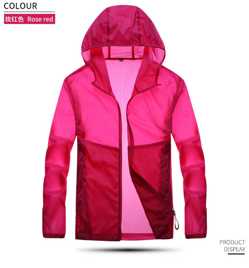 Outdoor Sports Sun Protection Coat Summer Fashion Ultra-thin Breathable Skin Coat