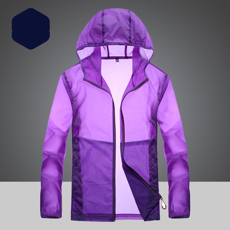 Outdoor Sports Sun Protection Coat Summer Fashion Ultra-thin Breathable Skin Coat