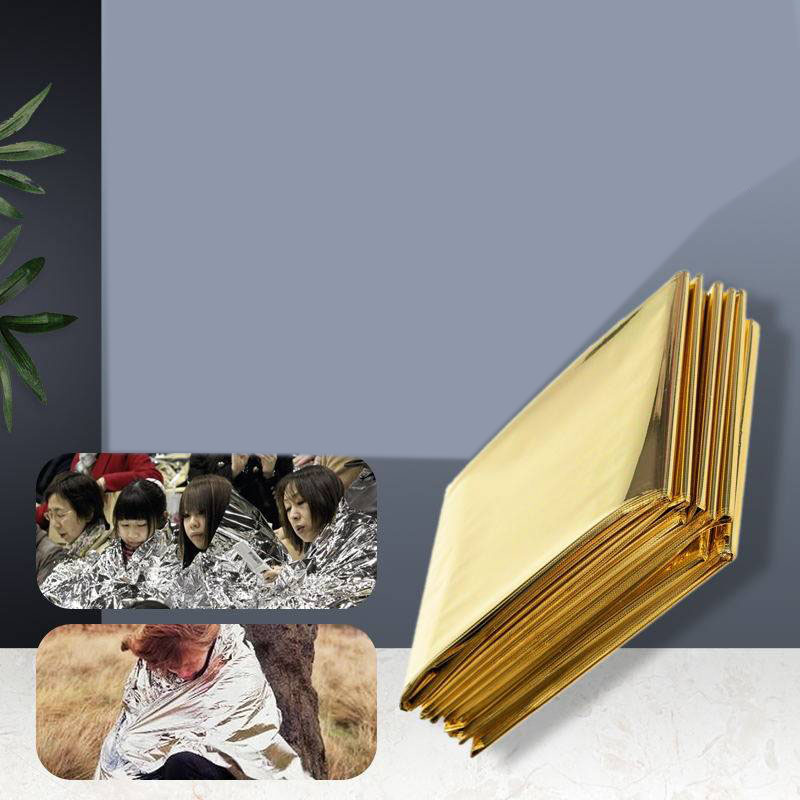 New Outdoor Emergency Insulation Blanket For Fishing Camping Mountain Climbing