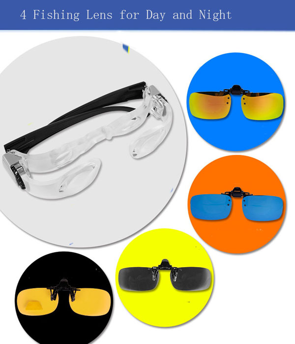 New Outdoor 5 X Fishing Telescope Glasses