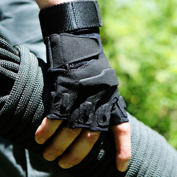 New Outdoor Half Finger Gloves For Fitness Hiking Riding Climbing