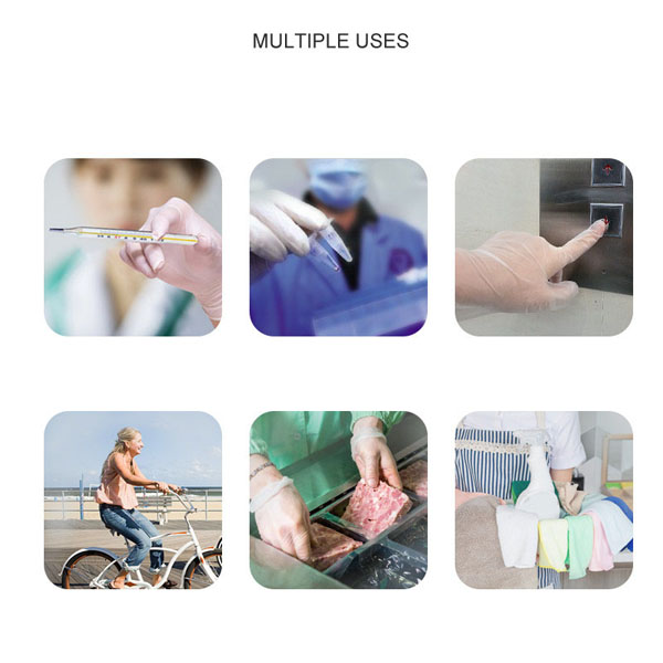 New 100 x Outdoor Disposable Gloves for Dinning Kitchen Camping