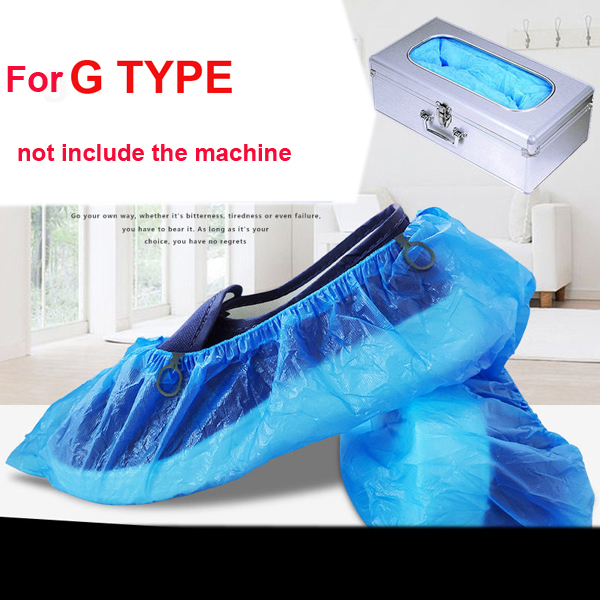 New Outdoor 100 x G Type Buckle Disposable Shoe Covers Foot Covers