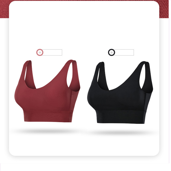 Absorb Sweat Shockproof Padded Sports Bra Top Athletic Gym Running Fitness Yoga