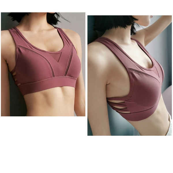 Women Fitness Top Yoga Bra Running Yoga Gym Crop Top Women Push Up Sport Bra