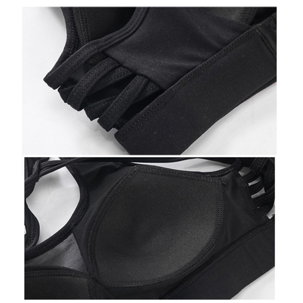 Women Fitness Top Yoga Bra Running Yoga Gym Crop Top Women Push Up Sport Bra