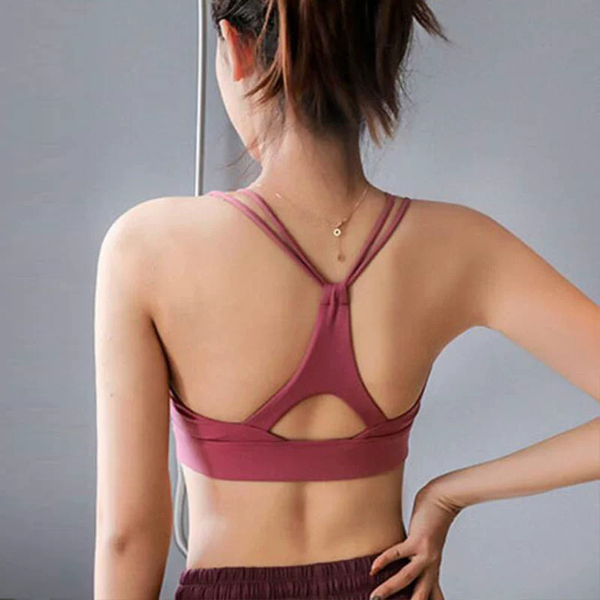 New Running Yoga Gym Top Women Push Up Sport Bra Sports Bra Women Fitness Top Yoga Bra