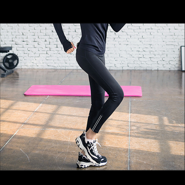New Gym fitness ankle length trousers Women Jogger Dance Sport Pants Bottom Trousers