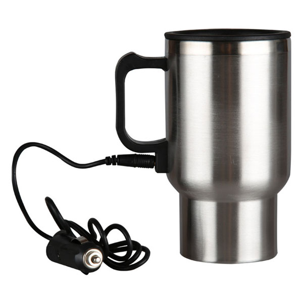 Travel Vehicle Mounted Thermal Insulated Cup Portable Heat Preservation Coffee Mug Splash