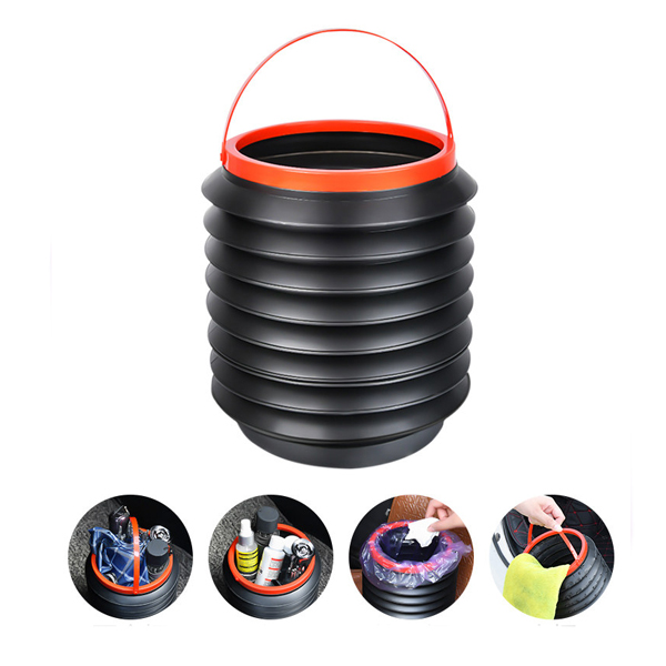 New Folded Retractable Bucket Portable Bucket For Hiking Picnic Barbecue Travel