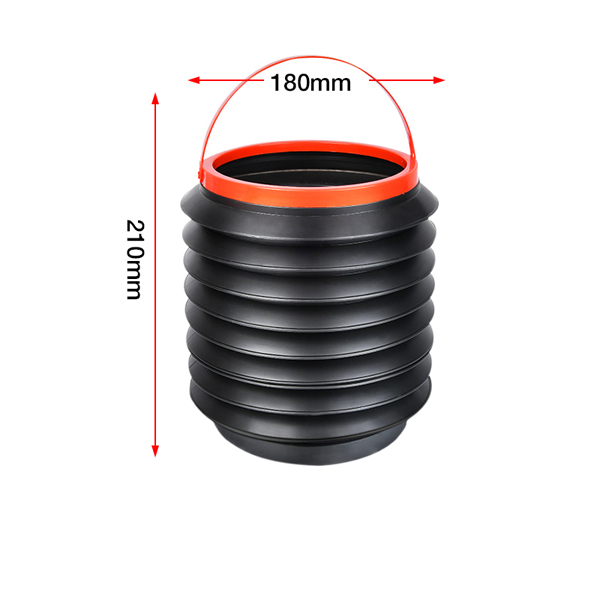 New Folded Retractable Bucket Portable Bucket For Hiking Picnic Barbecue Travel