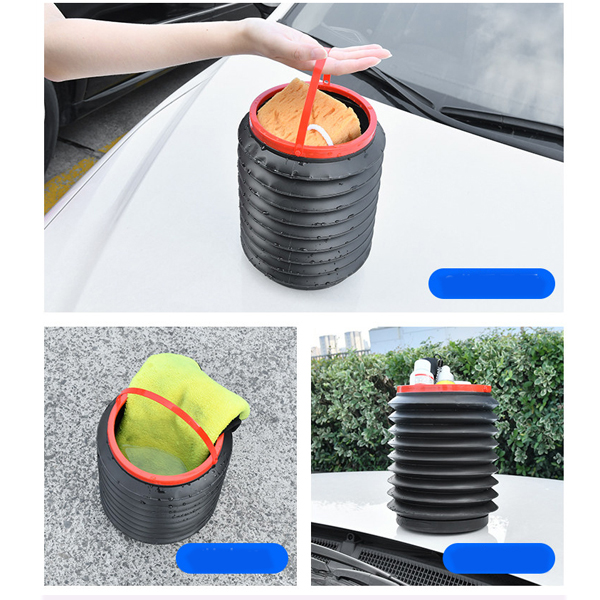 New Folded Retractable Bucket Portable Bucket For Hiking Picnic Barbecue Travel