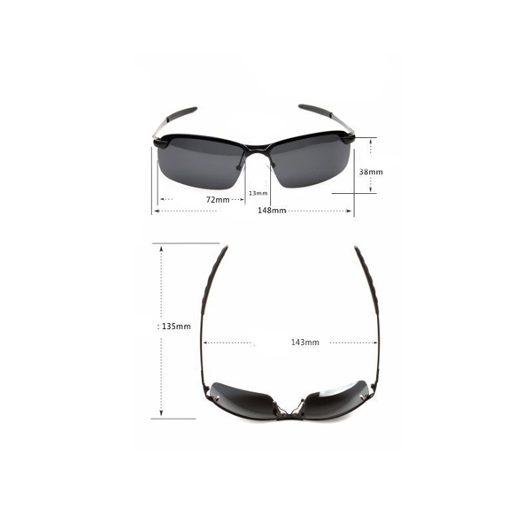 New Sunglasses Classic Sun glasses Hiking Riding Driving Eyewear Polarized Glasses