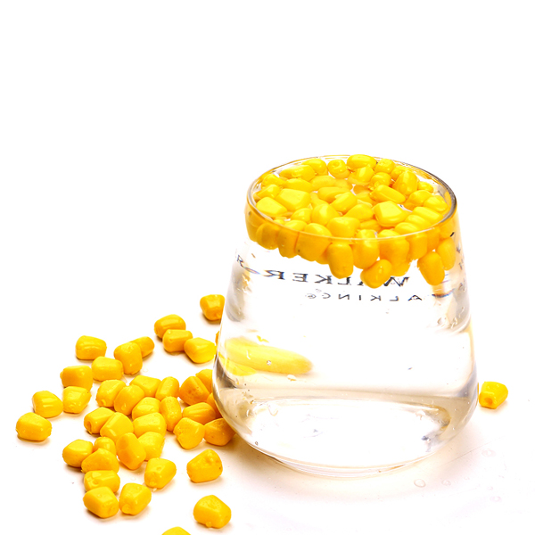 100Pc Fishing Corn Floating Boilies Flavoured Soft Lure Grass Carp Bait Silicone Soft Plastic Bait