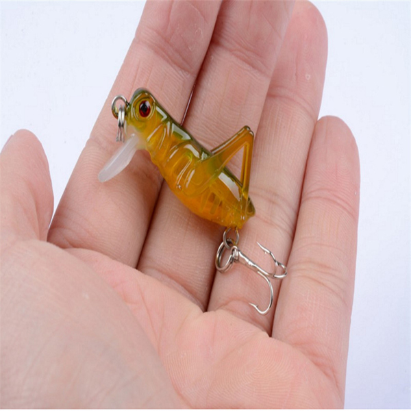 1pc 40mm 3g Insects Fishing Hook Fish Bait Swimbait