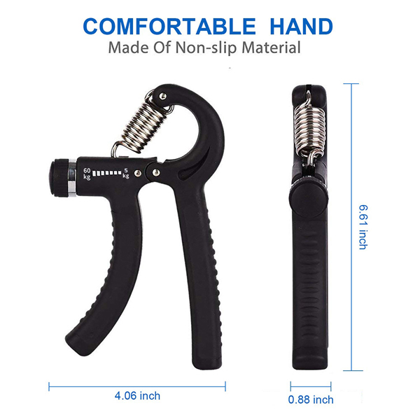 New 5-60Kg Gym Fitness Hand Grip Men Adjustable Finger Hand Gripper Trainer