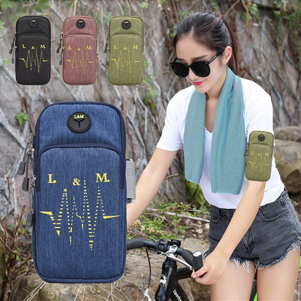 New Universal 5.2 Inch Outdoor Sports Arm Phone Bag