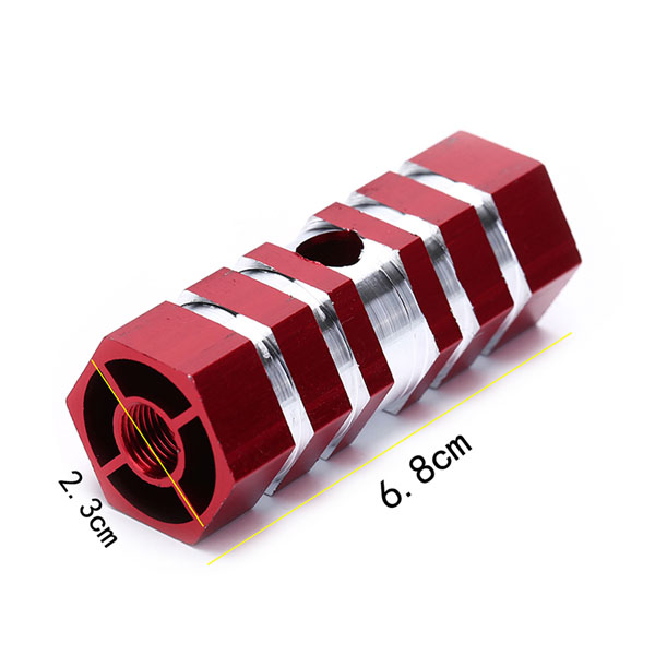 New 1 Pair Outdoor Bicycle Bike Pedals Axles Stunt Foot Pegs Pedal