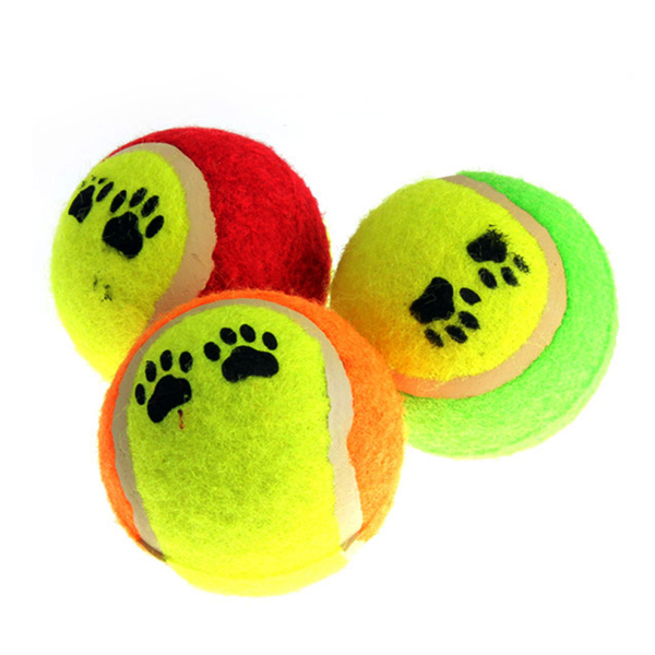 Outdoor Pet Trainning Tennis Dog Balls Dog Toys Run Fetch Throw Play Pet Puppy Toys