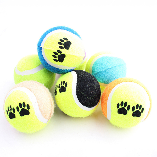 Outdoor Pet Trainning Tennis Dog Balls Dog Toys Run Fetch Throw Play Pet Puppy Toys