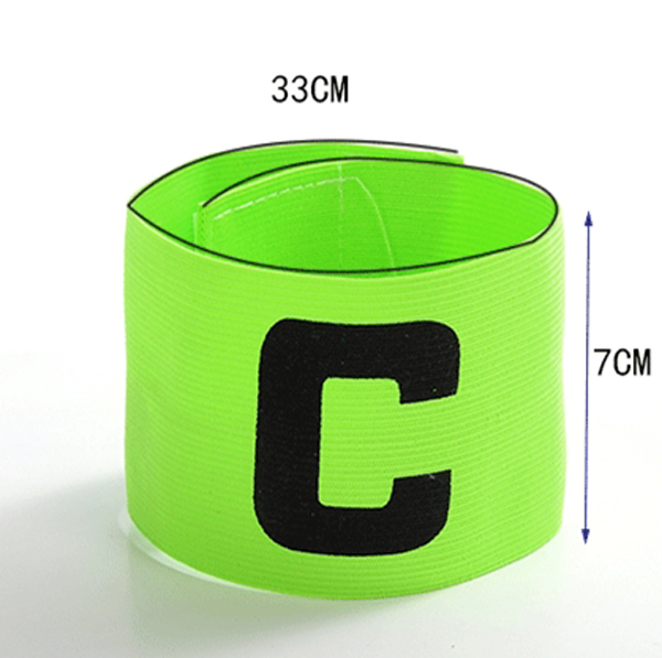 1 X Arm Band Leader Competition Football Captain Armband Soccer Captain Armband Group Armband