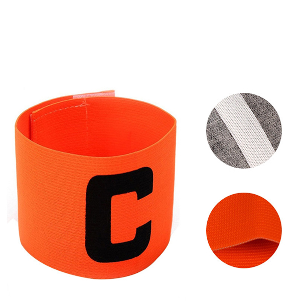 1 X Arm Band Leader Competition Football Captain Armband Soccer Captain Armband Group Armband