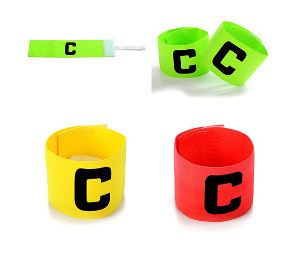1 X Arm Band Leader Competition Football Captain Armband Soccer Captain Armband Group Armband