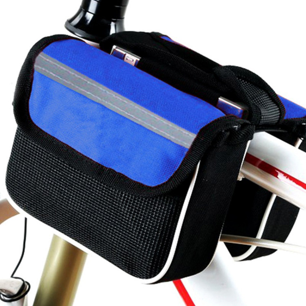 New Outdoor Cycling Bicycle Bag Double Pouch  Saddle Tube Bag