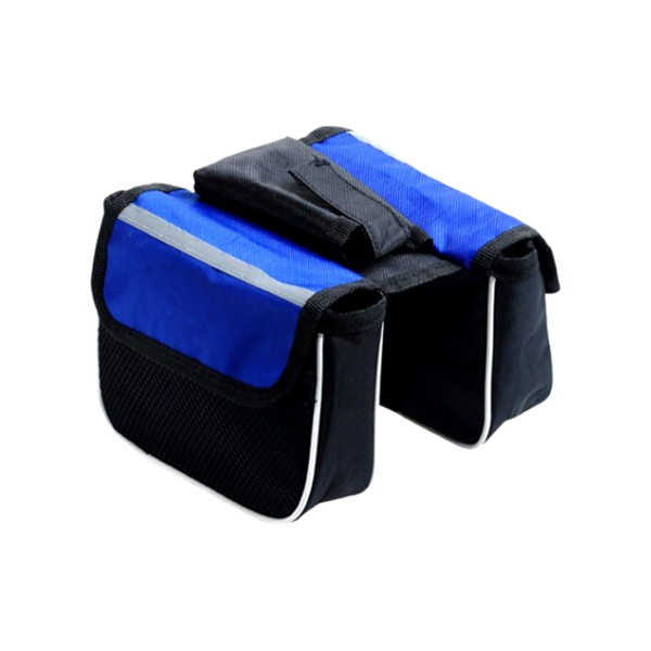 New Outdoor Cycling Bicycle Bag Double Pouch  Saddle Tube Bag