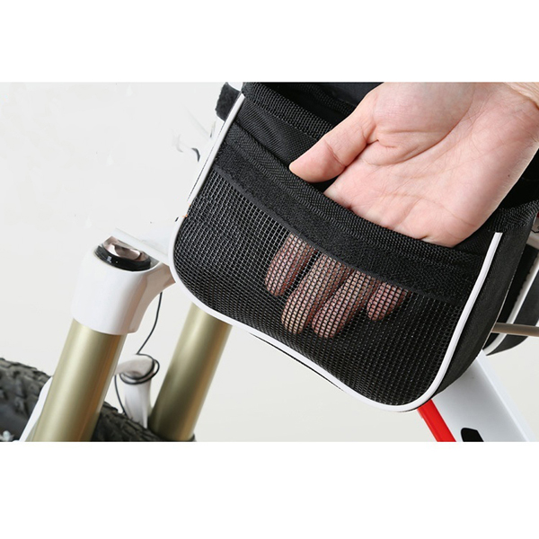 New Outdoor Cycling Bicycle Bag Double Pouch  Saddle Tube Bag