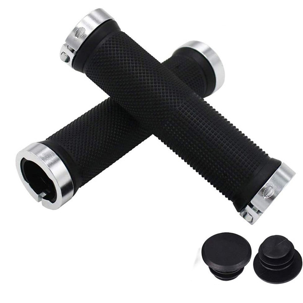 1 Pair Outdoor Bicycle Grips MTB Bike Handlebars Casing Sheath Anti-slip Bike Hand Grip