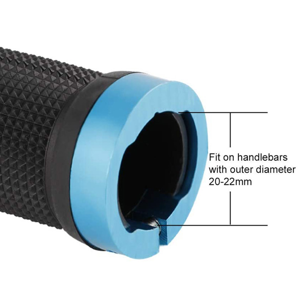 1 Pair Outdoor Bicycle Grips MTB Bike Handlebars Casing Sheath Anti-slip Bike Hand Grip