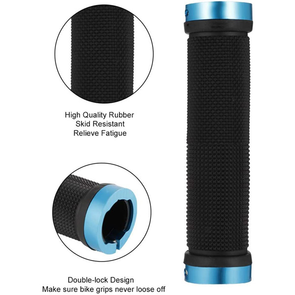 1 Pair Outdoor Bicycle Grips MTB Bike Handlebars Casing Sheath Anti-slip Bike Hand Grip