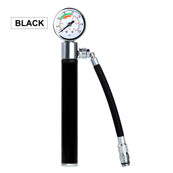 New Mini Sport Outdoor Bicycle Pump Pressure Gauge Hand Cycling Pump Presta MTB Tire Bike Pump