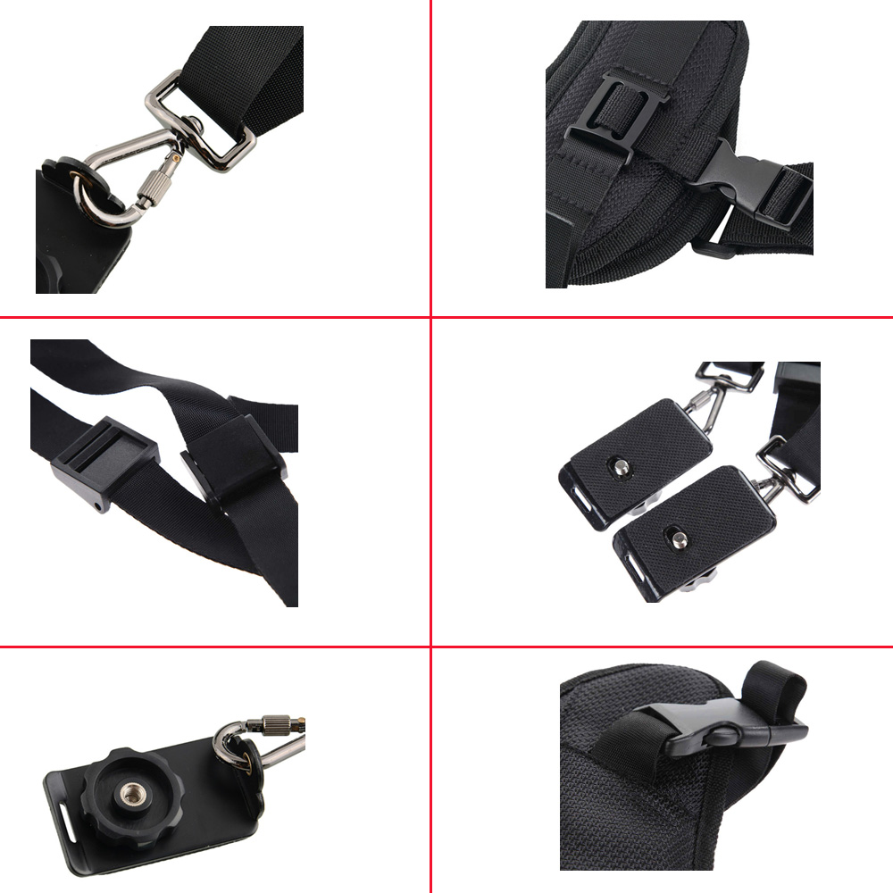 Outdoor Double Dual Shoulder Camera Neck Strap Quick Release for Digital SLR DSLR Camera belt