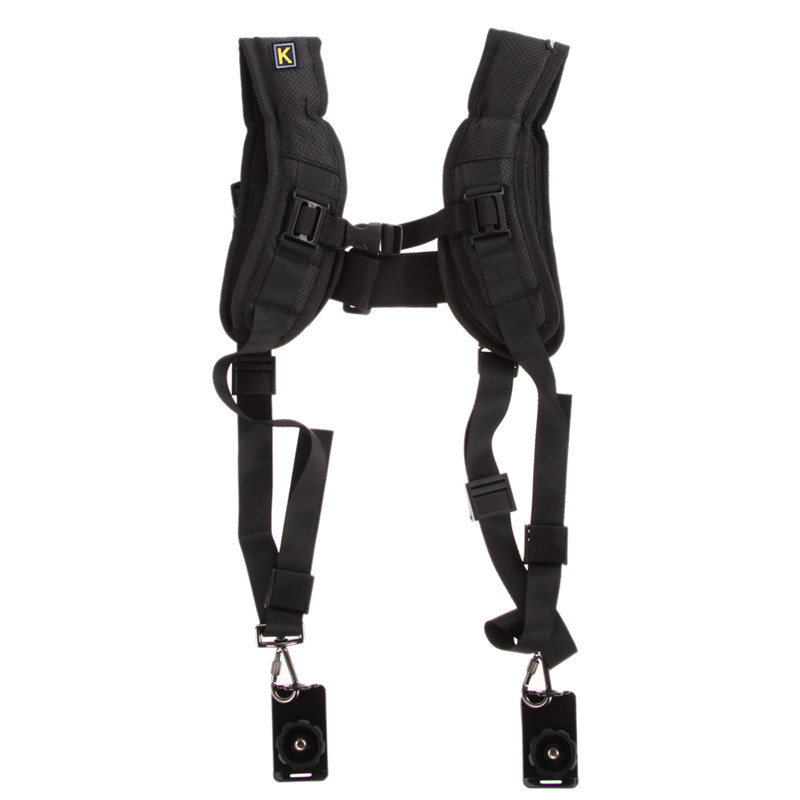 Outdoor Double Dual Shoulder Camera Neck Strap Quick Release for Digital SLR DSLR Camera belt