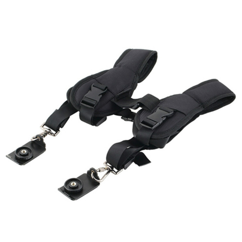 Outdoor Double Dual Shoulder Camera Neck Strap Quick Release for Digital SLR DSLR Camera belt
