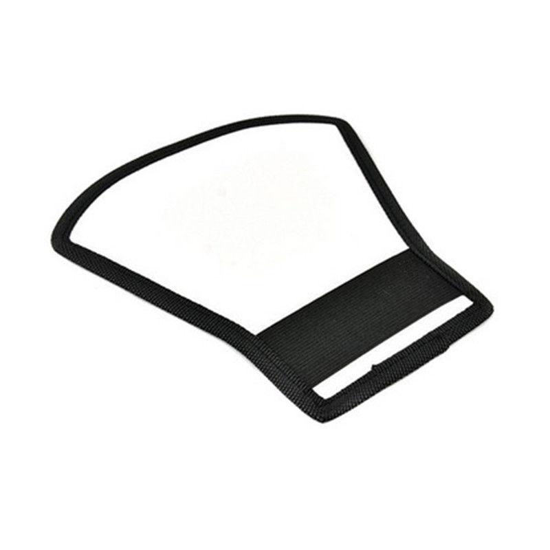 Outdoor 2-in-1 Camera Flash Diffuser Flash Softbox Photo Light Reflector For Canon Camera
