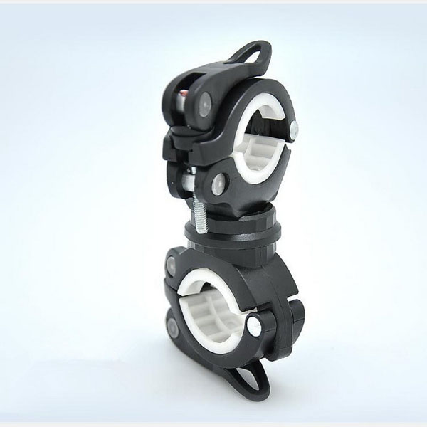 New Cycling Bike Flashlight Holder Bicycle Light Torch Mount LED Head Front Light Holder