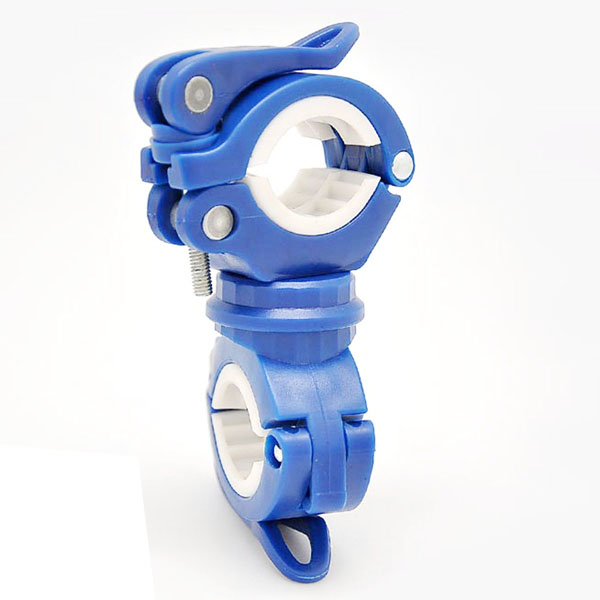 New Cycling Bike Flashlight Holder Bicycle Light Torch Mount LED Head Front Light Holder