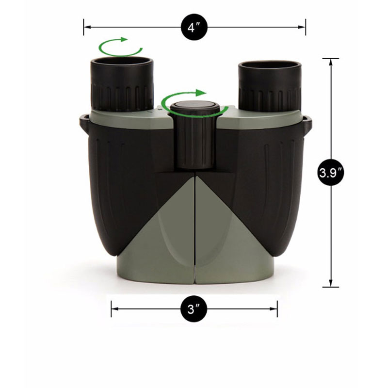 10X25 HD Wide Vision Binoculars Compact Outdoor Tourism Camping Telescope