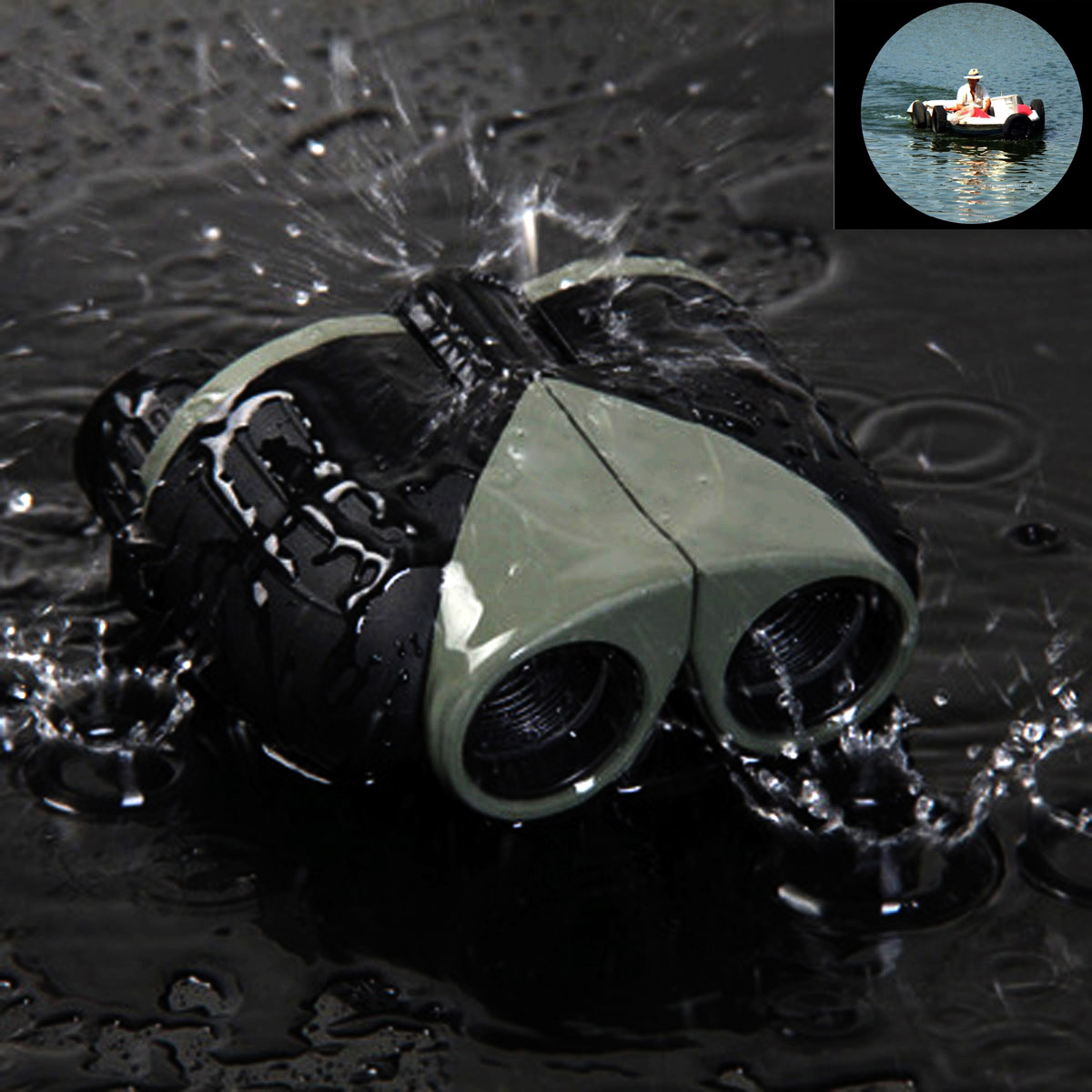 10X25 HD Wide Vision Binoculars Compact Outdoor Tourism Camping Telescope