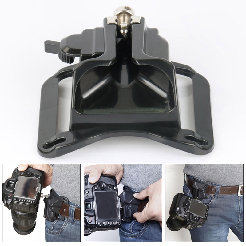 Outdoor Hanger Quick Strap Waist Belt Buckle Button Mount Clip for Canon