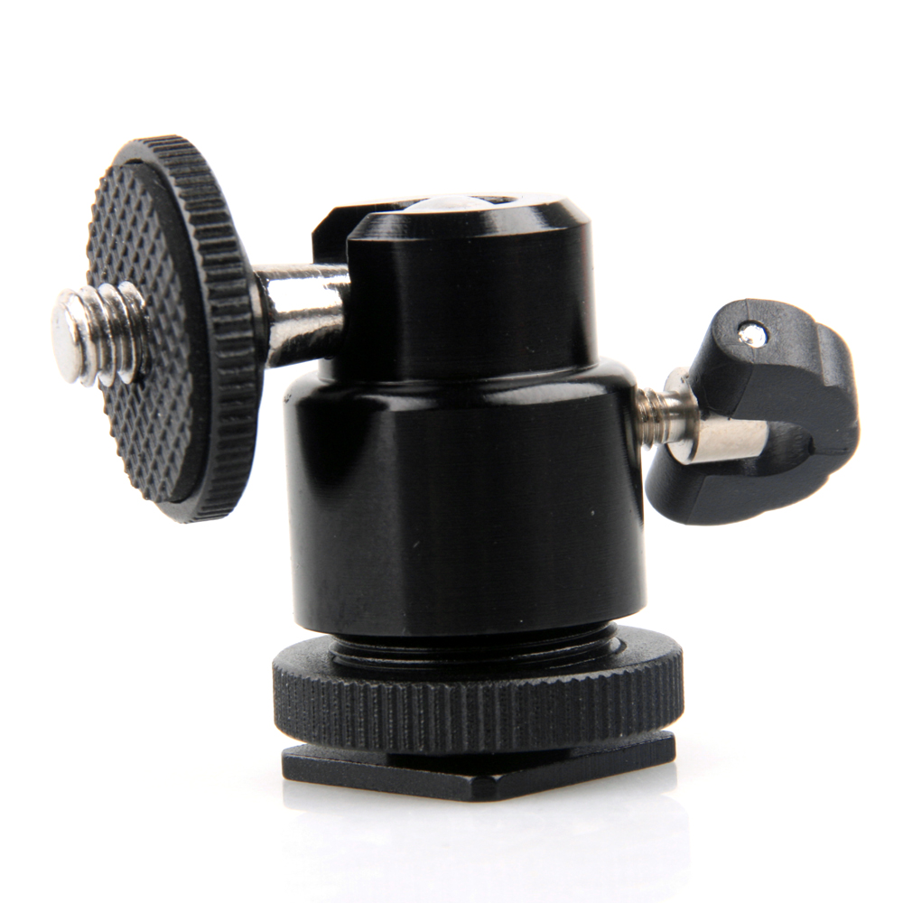 Outdoor Shoe Ball Head Flash Bracket Holder Mount Screw For Camera Tripod phone holder