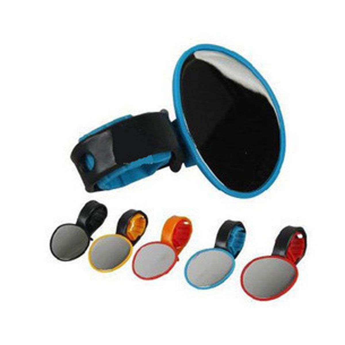 Cycling Bike Bicycle Mirror Adjustable Rear View Mirror Mountain Bike Handlebar Rearview Mirror
