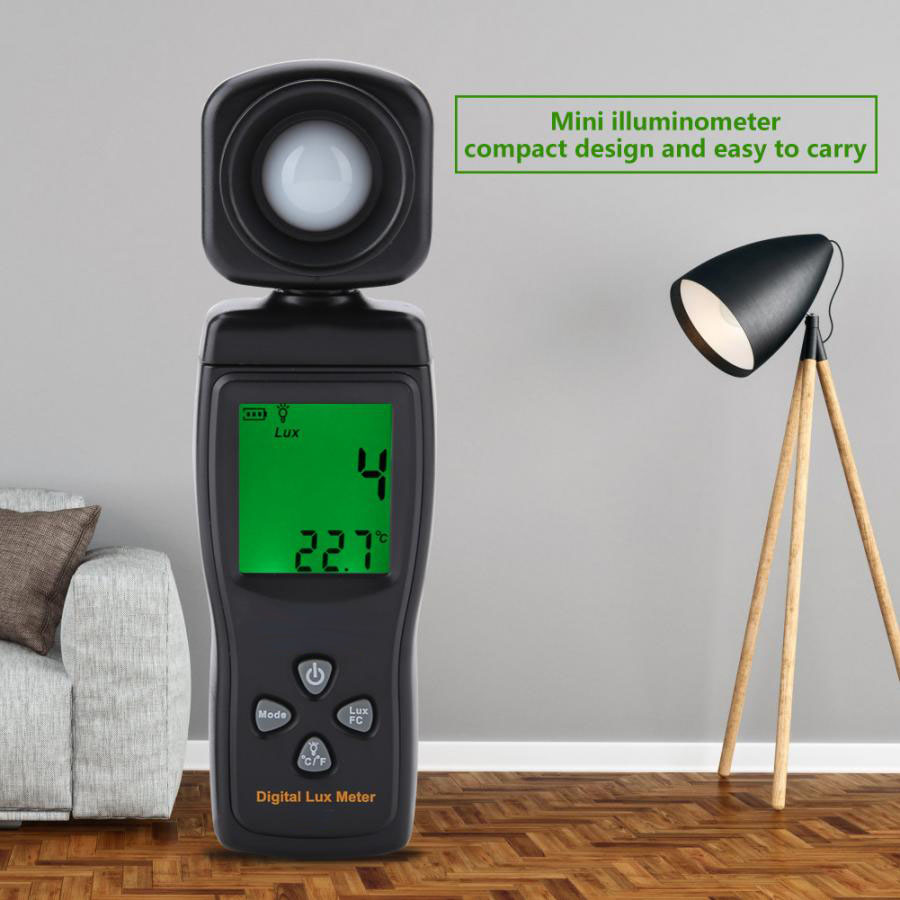 Outdoor Tool Luxmeter Digital Light Meter Lux Meter Photometer