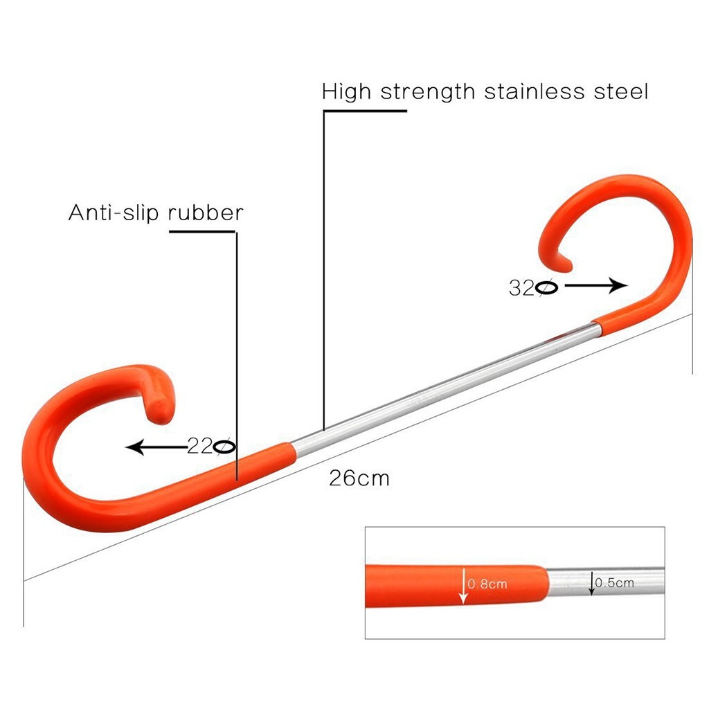 Outdoor Portable Light/Bag/Cloth Hanging Hook Tent Beach Camping Tents  Alloy Hook