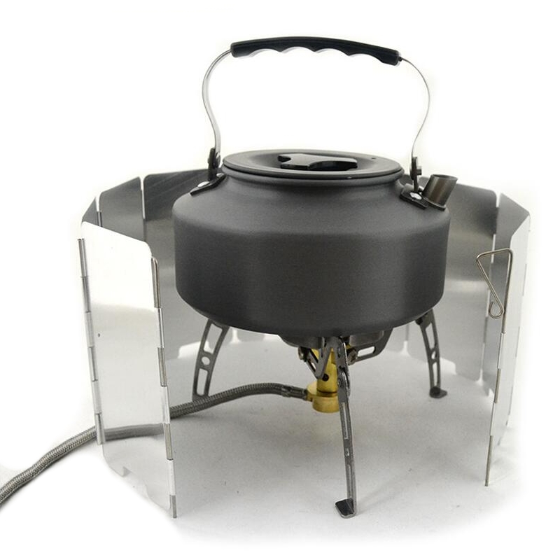 New Foldable Stove Windshield Outdoor Cooking Gas Stove Wind Shield